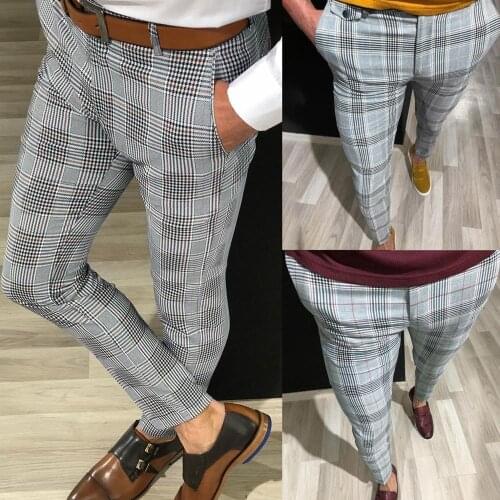 ZHDAOR Slim Men's Trousers