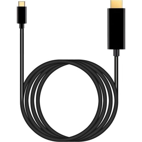 1.8m USB3.1 Type-c To HDMI-compatible Female Video Adapter Cable USB3.1 To HDMI-compatible Adapter Cable