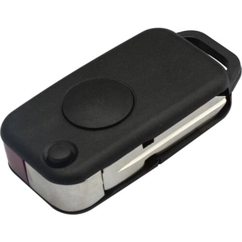 1 Button Uncut Smart Flip Folding Remote Key Case Shell for