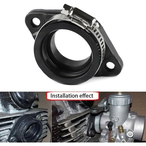 1pc 32mm 34mm Car Carb Flange Intake Adapter Manifold Boot Auto Replacement Accessories For Mikuni 30-34 Carburetors