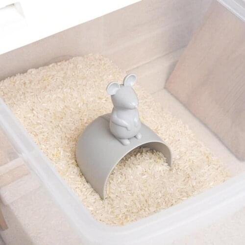 1pc Rice Measuring Cup Cute Mouse Plastic Measuring Cup Kitchen Cake Baking Mold Handmade Diy Practical Tools Kitchen Gadgets