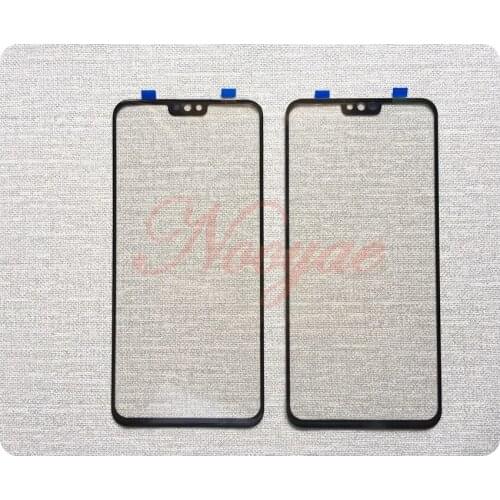 Novaphopat 10pcs/lot View 10 Lite front outer Glass Panel For Honor 8X Glass Lens Screen Replacement + Tracking