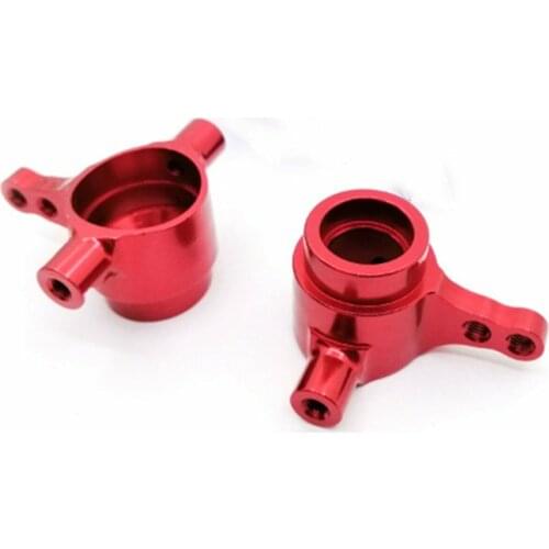 2pcs Steering Hub Carrier(L/R)(Al.) for 1/10 Traxxas Slash RC Car Parts Accessories