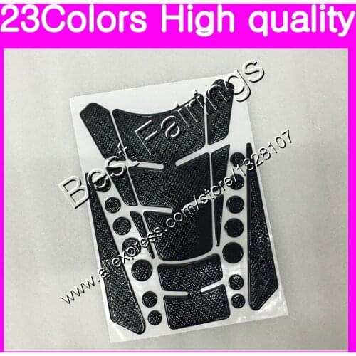 3D Carbon Fiber Tank Pad Protector For KAWASAKI Bodys ZX6R 00 01 02 ZX 6R ZX 6 R 00 02 ZX-6R 2000 2001 2002 GP Gas Tank sticker