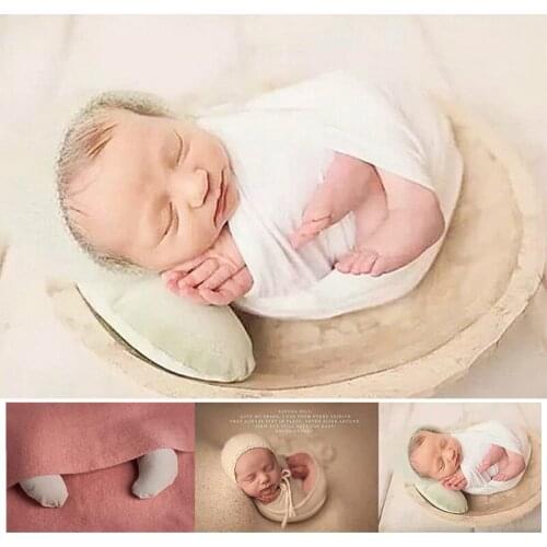 5 PCS/set Newborn Posing Beans Bag Baby Photography Prop Pillow Infant Positioner Newborn Crescent props Posing Pillows