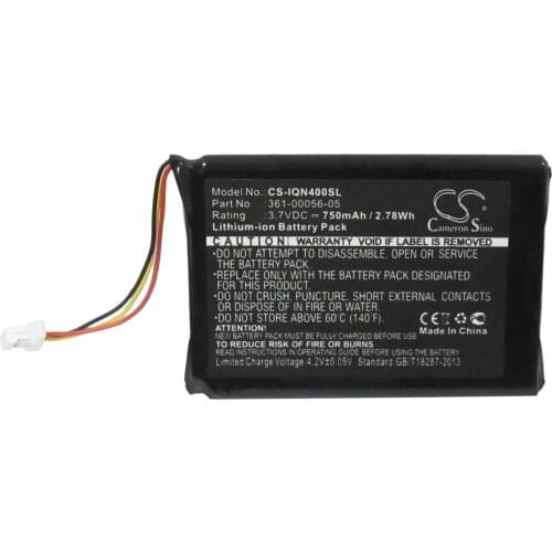 Cameron Sino 750mAh Battery for Garmin Nuvi 40 Nuvi 40LM Nuvi 52 Nuvi 52LM Nuvi 56LMT Nuvi 68LMT,361-00056-05 361-00056-11