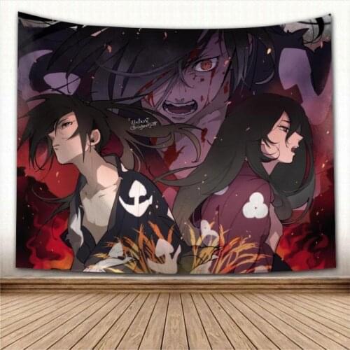 Anime Dororo Wall Tapestry Home Decoration Wall Carpet Rectangular Modern Printing Fabric Yoga Mat Blanket Tapestry New