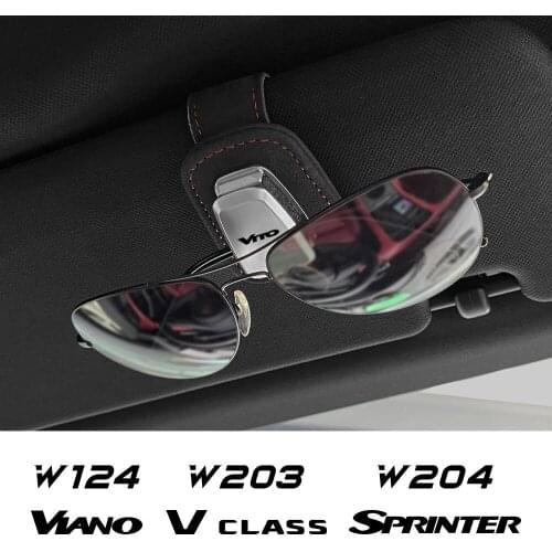 Car Eyeglass Holder Glasses Storage Clip For Mercedes W124 W203 W204 VITO Sprinter Viano V-Class Citan Auto Interior Accessories