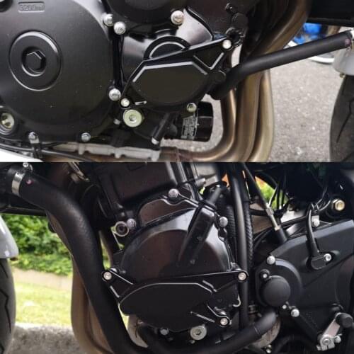 For SUZUKI GSX-S750 GSX S750 2015 2016 2017 2018 2019 CNC POM Frame Slider Crash Pad Engine Stator Case Saver Protective Cover