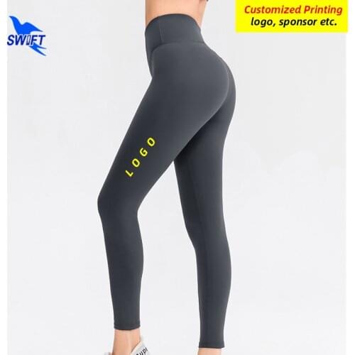 High Waist Push Up Yoga Tights Women Quick Dry Elastic Camo Running Pants Sportswear Gym Fitness Workout Leggings Customized