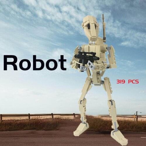 MOC Building Block Maker Movie Enthusiasts Battle Mecha Creative Assembly Model Childrens Toy DIY Build Bricks Birthday Gift