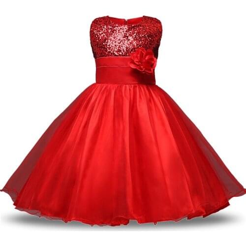 Summer Kids Dresses For Girls Princess Wedding Party Dress Girl Clothes 1 To 12 Years Teenage Girl Frock Dress Children Clothing