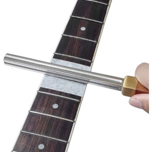 Guitar Fret Crowning File, Fret Repairing Tools, with 4 Sizes Design for Guitars,Ukuleles,Banjo,Mandolin,Bass