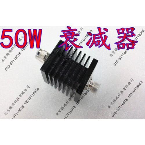 Attenuator RF 50W Attenuator N Type Coaxial Fixed Attenuator 3DB 6DB 10DB 15DB 20DB 30DB 40DB DC-3G Attenuator