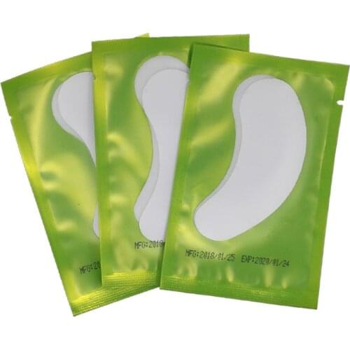 50 pairs/pack Eyelash Extension Paper Patch Lash Lint Free Eye Pad Makeup Kit tools Accessory for Eyelashes Extension Supplies