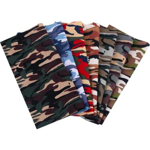 Cotton Craft Fabric Bundles Square 25 × 25cm Patchwork Clothes for DIY Patchwork Sewing Tissue Handmade (7 Pieces)