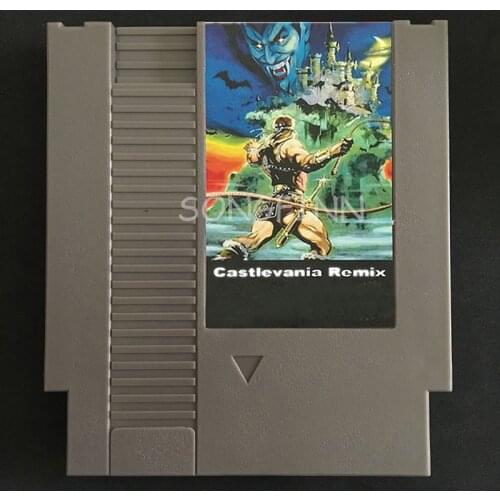 Save File 42 in 1 Castlevania Remix All in 1 English Language 60 pin or 72 Pins 8 Bit Game