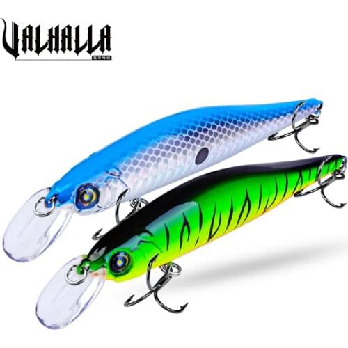 2019 1PC 6 Colors Artificial Fishing Bait Fishing Lure 11g-0.4oz/4.3"-11cm Fishing Tackle 6# High Carbon Steel Triple Hook Bass
