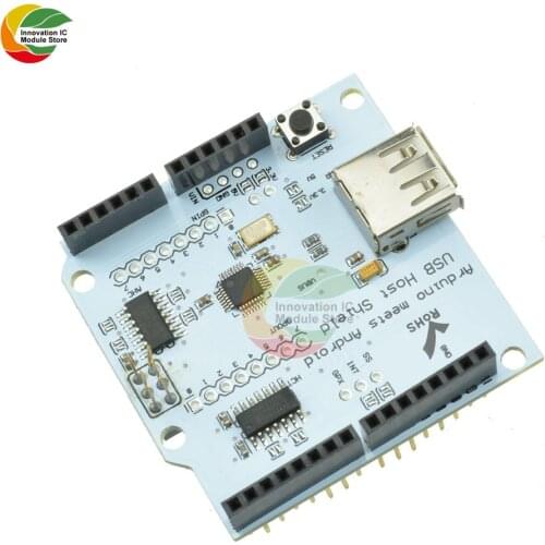 Ziqqucu USB Host Shield 2.0 for Arduino MEGA ADK Compatible for Android ADK DIY Electronic Module Board