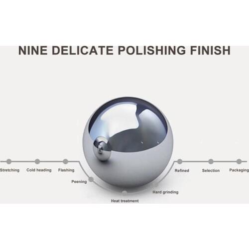 50Pcs/100Pcs Dia Bearing Balls Hot Sale 201 Stainless Steel Precision Slingshot Balls 6.5mm for Bicycles Bearings