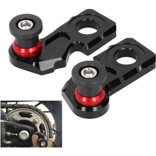 2pcs Motorcycle Chain Adjuster Tensioner Block Fit for HONDA CBR650R/CBR650F/CB650F2014-2019/CB650R 2019 2020