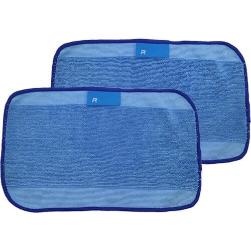 2pcs/Lot High quality Microfiber wet Mopping Cloths for iRobot Braava 321 380 320 380t mint 5200C 5200 4200 4205 Robot