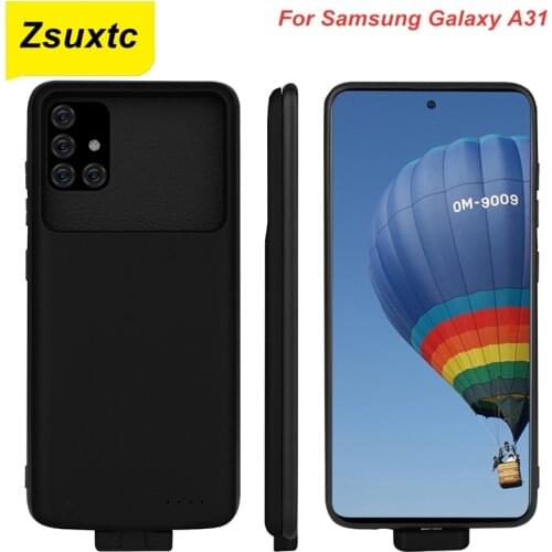 5000 Mah For Samsung Galaxy A31 Battery Case A31 Power Bank Smart Charger For Samsung Galaxy A31 Battery Case