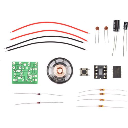 Diy electronic kit set NE555 doorbell kit Electronic welding practice Digital music electronic DIY production teaching training