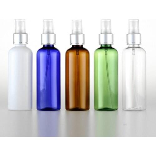 40pcs 100ml Travel Silver spray Perfume Cosmetic Sample Containers Bottles Refillable Empty Cosmetic Mist Spray Sample Bottles
