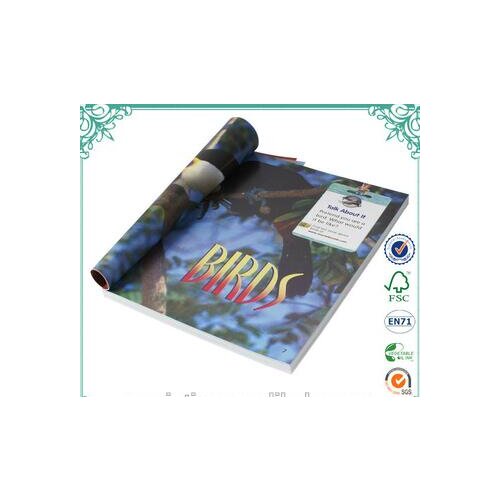 China manufactory customized catalog glossy and matt lamination paper book binding