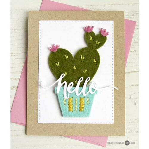 YPP CRAFT Cactus Metal Cutting Dies for DIY Scrapbooking/Card Making/Kids Fun Decoration Supplies