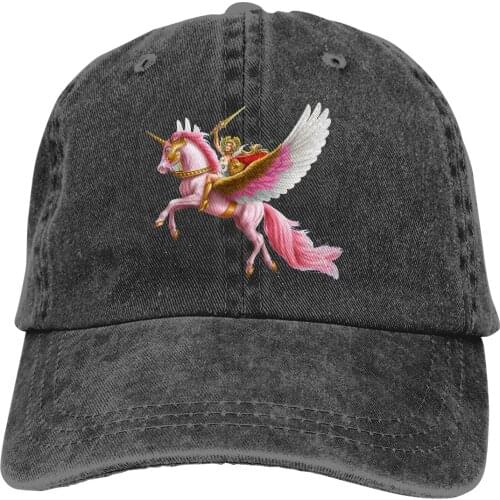 Adjustable Solid Color Baseball Cap She-Ra Princess Of Power!! Washed Cotton She Ra Princess of Power She-Ra Sports Woman Hat