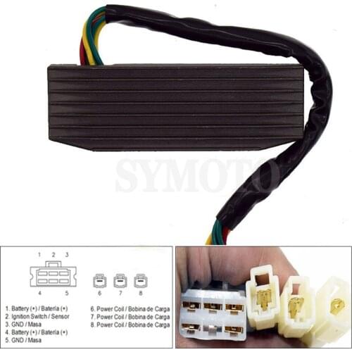 Motorcycle Voltage Regulator Rectifier 12V For Suzuki VS800 VS800GL Intruder 800 1992 1993 1994 1995 1996 1997