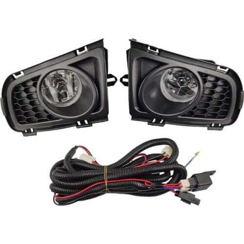 RQXR Front bumper light Front fog lamp cover frame for mazda 6 2006-2010,wireless switch control