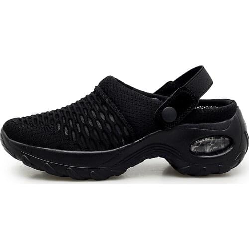 Women Summer Platform Non-slip Sandals Females Air Cushion Casual Sneakers Ladies Outdoor Fashion Shake Shoes Comfort Slippers