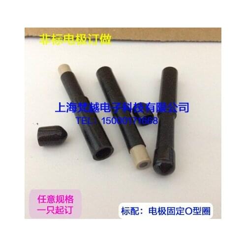 Shanghai Chu xi! Detachable rotating disk glassy carbon gold platinum disk electrode PEEK/PTFE coat