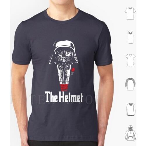 The Helmet-Godfather Of The Dark Schwartz T Shirt Men Cotton 6Xl Godfather Dark Schwartz Space Ball Balls Spaceballs Helmet