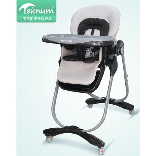 Teknum Baby Dining Chair Folding Multifunctional Portable Child Dinning Chairs Portable Booster Seat for Baby
