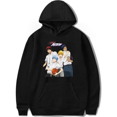 Kuroko no Basketball Anime Hoodie SEIRIN School Pullover Manga Printed Costume Oversized Harajuku Top Sweatshirt Unisex Clothing