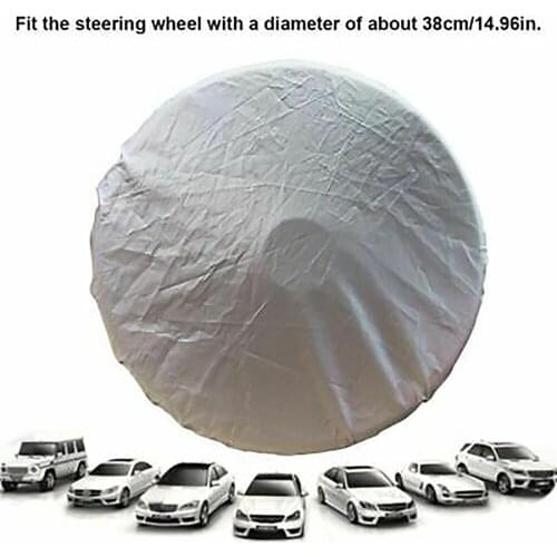 1pc Sun Shade Universal Auto Sun Block Heat Shield Sunscreen Visor Silver