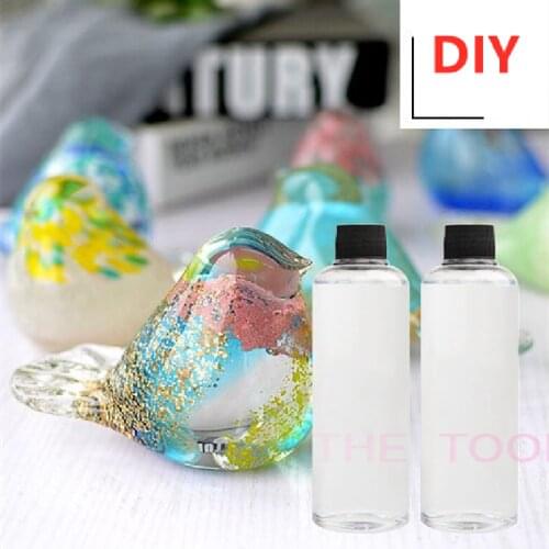 100g/400g/1000g 3:1 AB Epoxy Resin Crystal High Transparency Resin Glue For DIY Porcelain Painting Resin Crafts