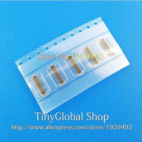 2pcs/lot XGE New LCD FPC Connector Socket replacement for Xiaomi Mi 4 Mi4 on The Mainborad and Cable