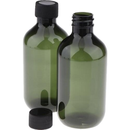 2Pcs Empty Shampoo Conditioner Refillable Shampoo Conditioner Shower Gel Bottles 300ml