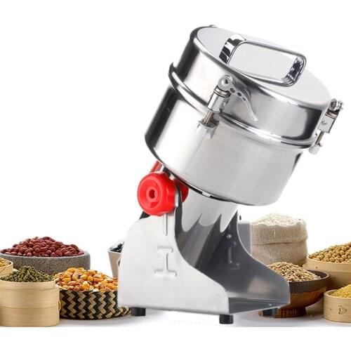 2000g Stainless Steel Powder Grinder Grains Spices Hebals Cereals Coffee Dry Food Grinding Machine Crusher