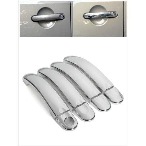 FUNDUOO For VW Touran / VW Caddy / VW T5 Transporter 2003 - 2010 2011 2012 2013 2014 2015 Chrome Car Door Handle Cover Trim