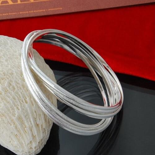Hot fashion brand charm jewelry chain bracelet S925 Silver color bracelets, brand new B0010
