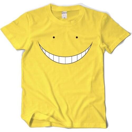 High-Q Unisex Anime Assassination Classroom cotton T-Shirt tee t shirt Korosensei lover breathable loose t-shirt t shirt tee