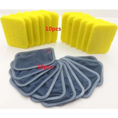 Acid-base flat dds sponge biological electric massager accessories products meridian electrotherapy instrument sponge net cover