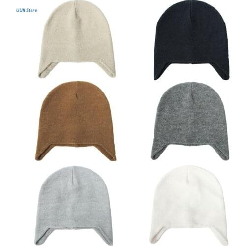 Fashion Solid Color Ear Protection Cycling Ski Ear Protect Light & Warm Liner Hat Outdoor Fall Winter
