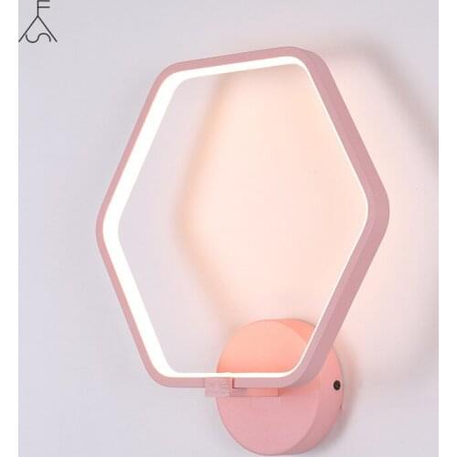 Soft Eye Protection Creative Children Room Wall Lamp High Light Transmittance Material Wall Lamp Surround Durable Wall Lamp